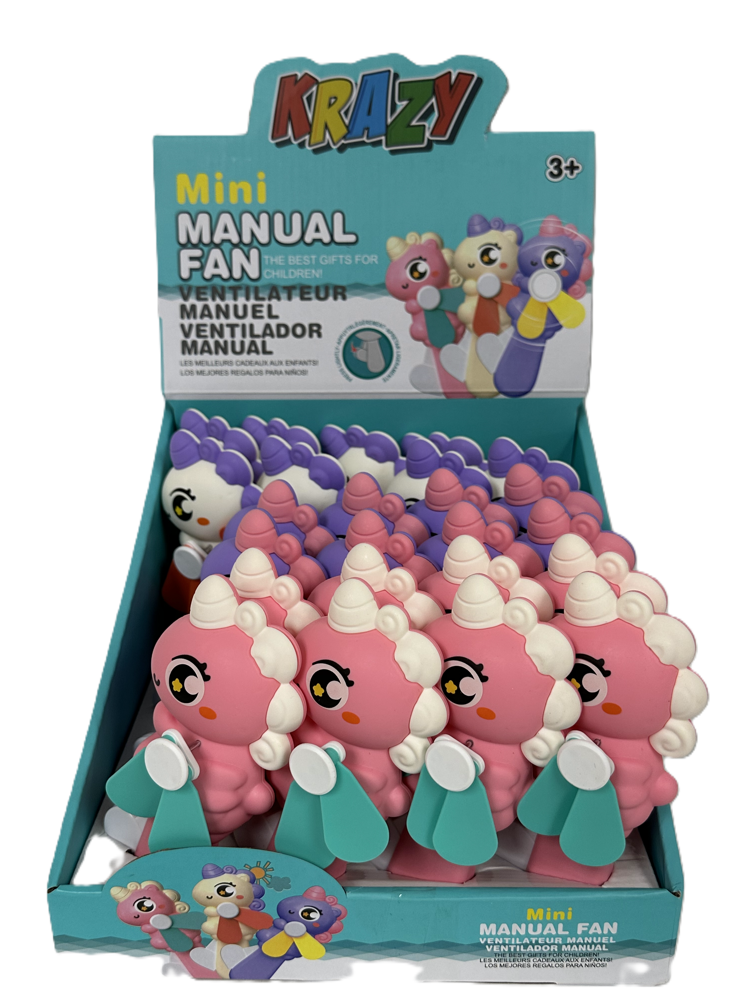 KRAZY Mini Fans (Ponies)