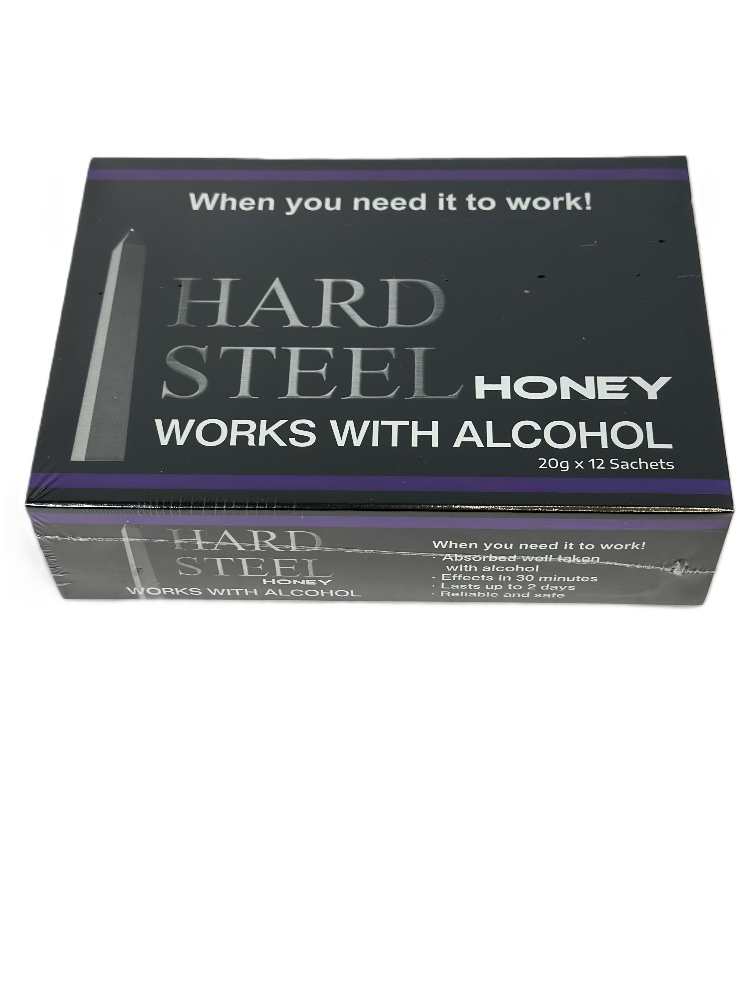 Hard Steel Honey Black