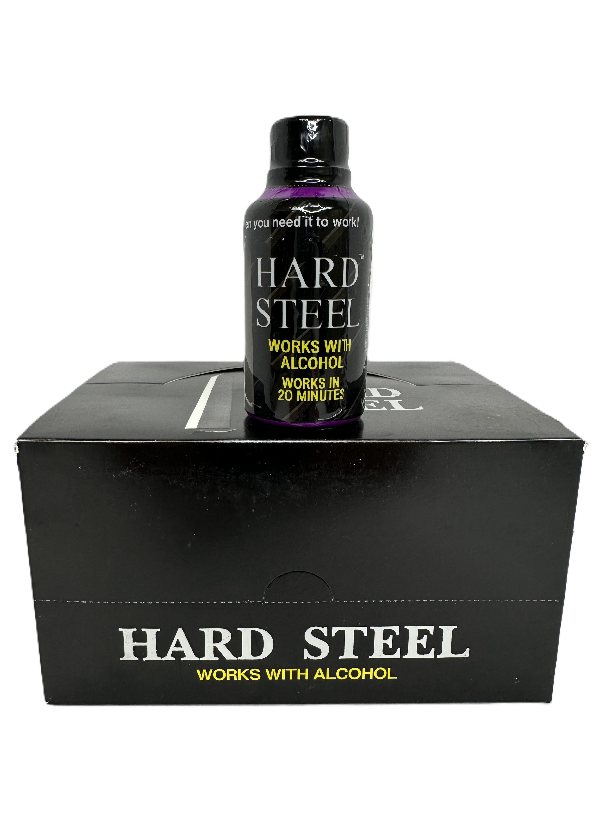 Hard Steel Liquid Shots 12ct Display