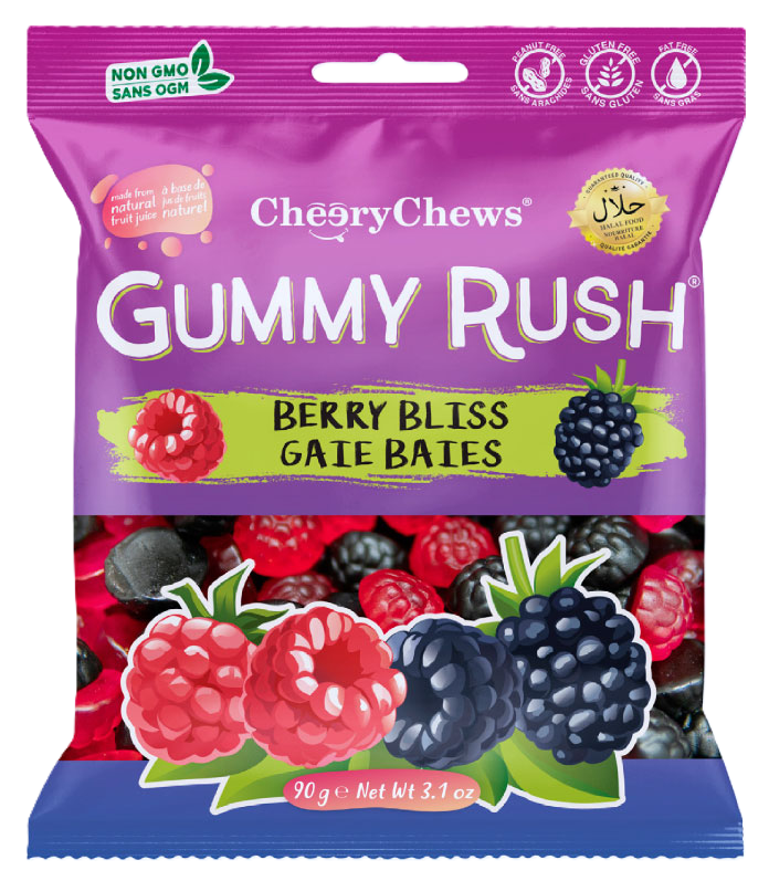 Gummy Rush Berry Bliss 3.1oz (HALAL)