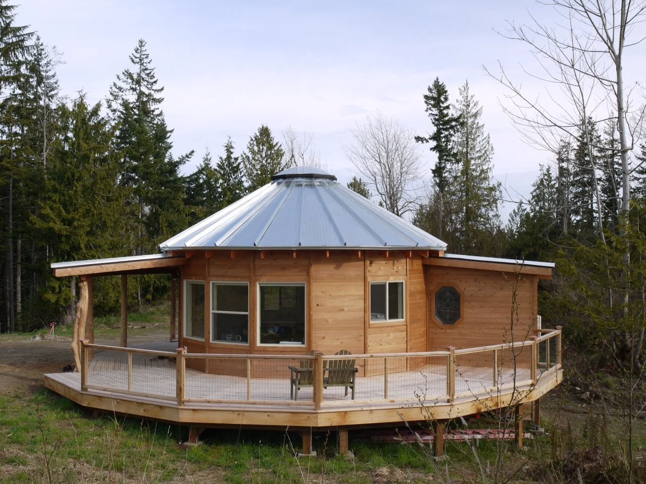 Birch Twenty | 20-Foot Yurt Kit — Smiling Woods Yurts