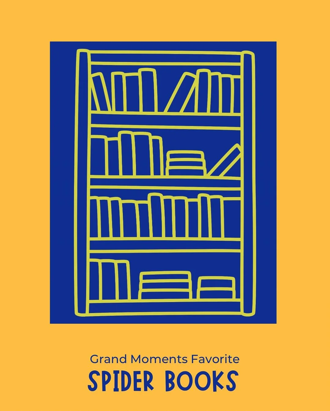 Here&rsquo;s why we love these spider stories &mdash; fun, playful, and just the right amount of spooky for October!

1️⃣ Spiders by Laura Marsh
A favorite for curious kids! Real photos, fun facts, and just enough &ldquo;wow&rdquo; moments to make sp