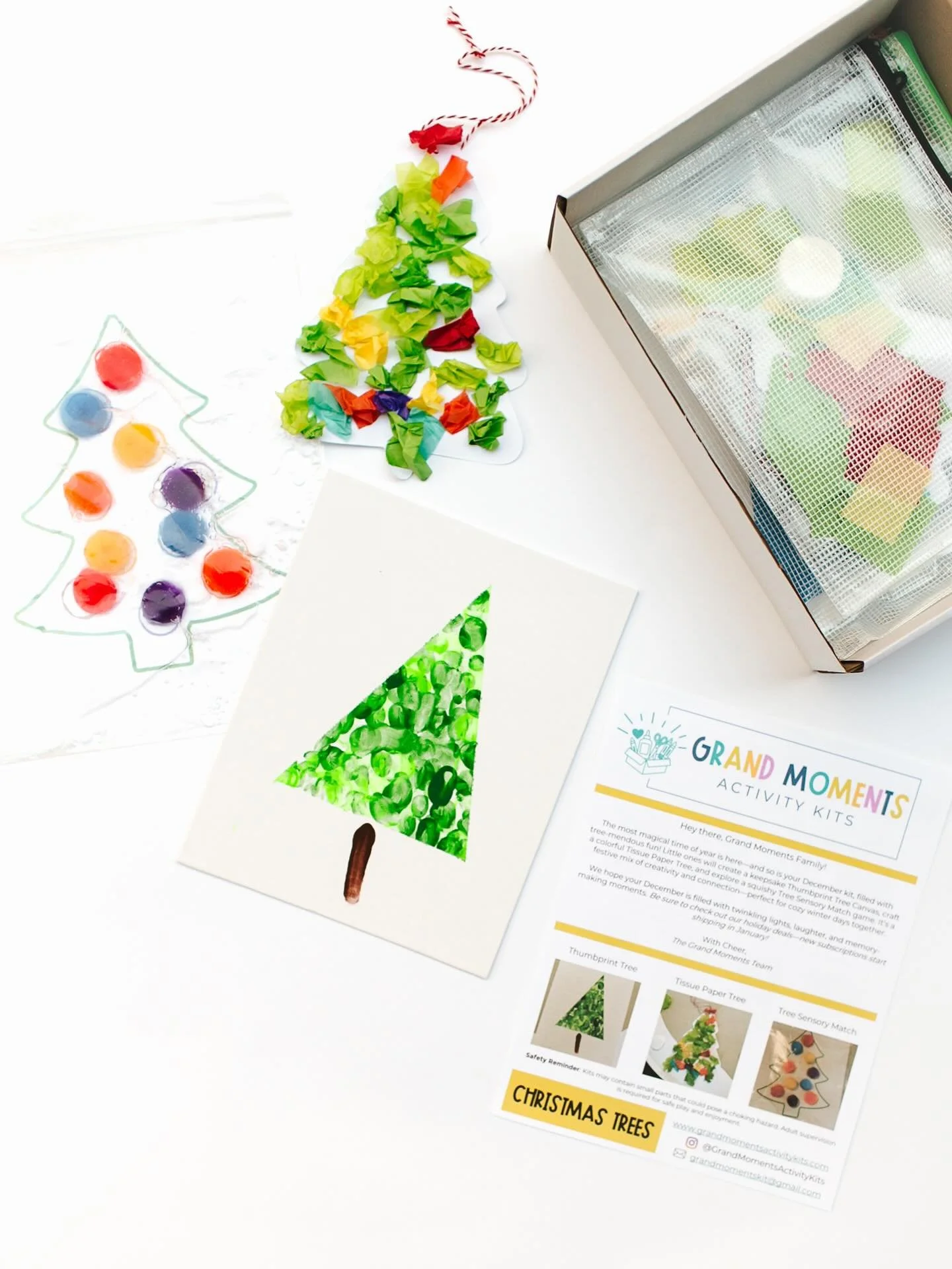 🎄 Next month&rsquo;s kit is all about Christmas Trees!

The December kit brings the magic of the season to life with hands-on tree-themed activities. Little ones will love creating a thumbprint tree canvas, crafting a tissue paper Christmas tree, an