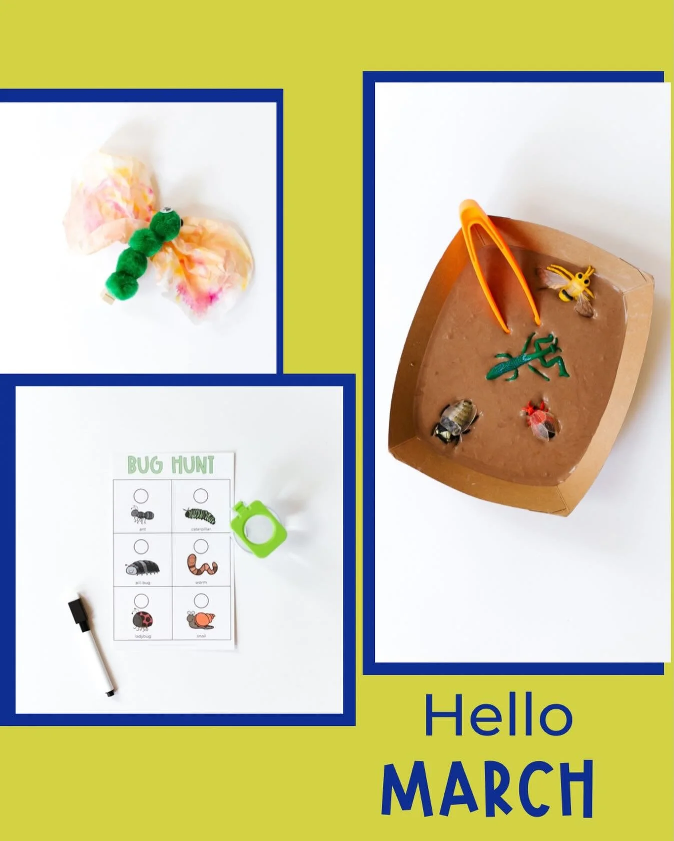 Hello March 🐞

This month we&rsquo;re exploring all things bugs with simple, hands-on play that sparks curiosity and invites little ones to slow down and notice the world around them.

I&rsquo;m also really looking forward to some time away with my 