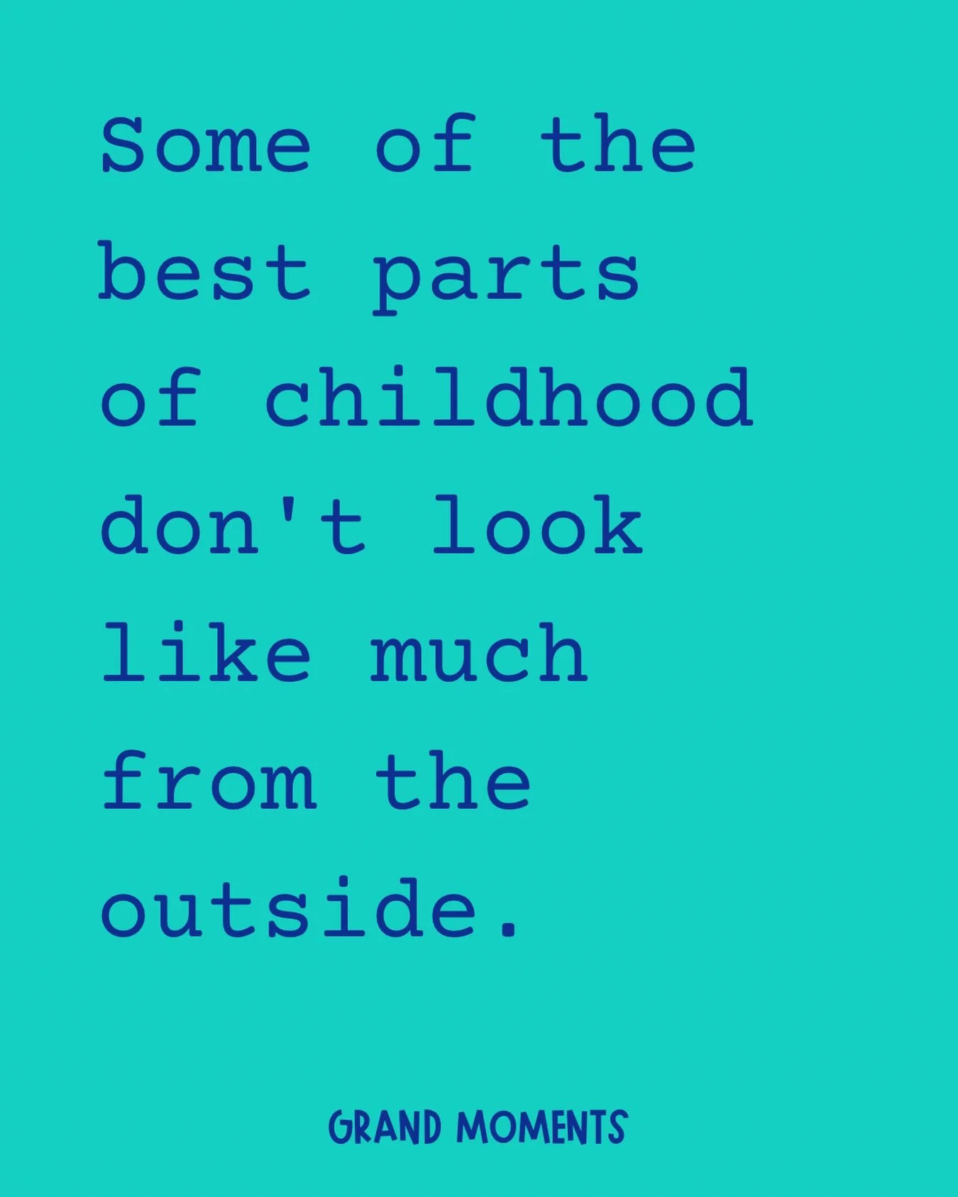 And those are usually the parts worth remembering.