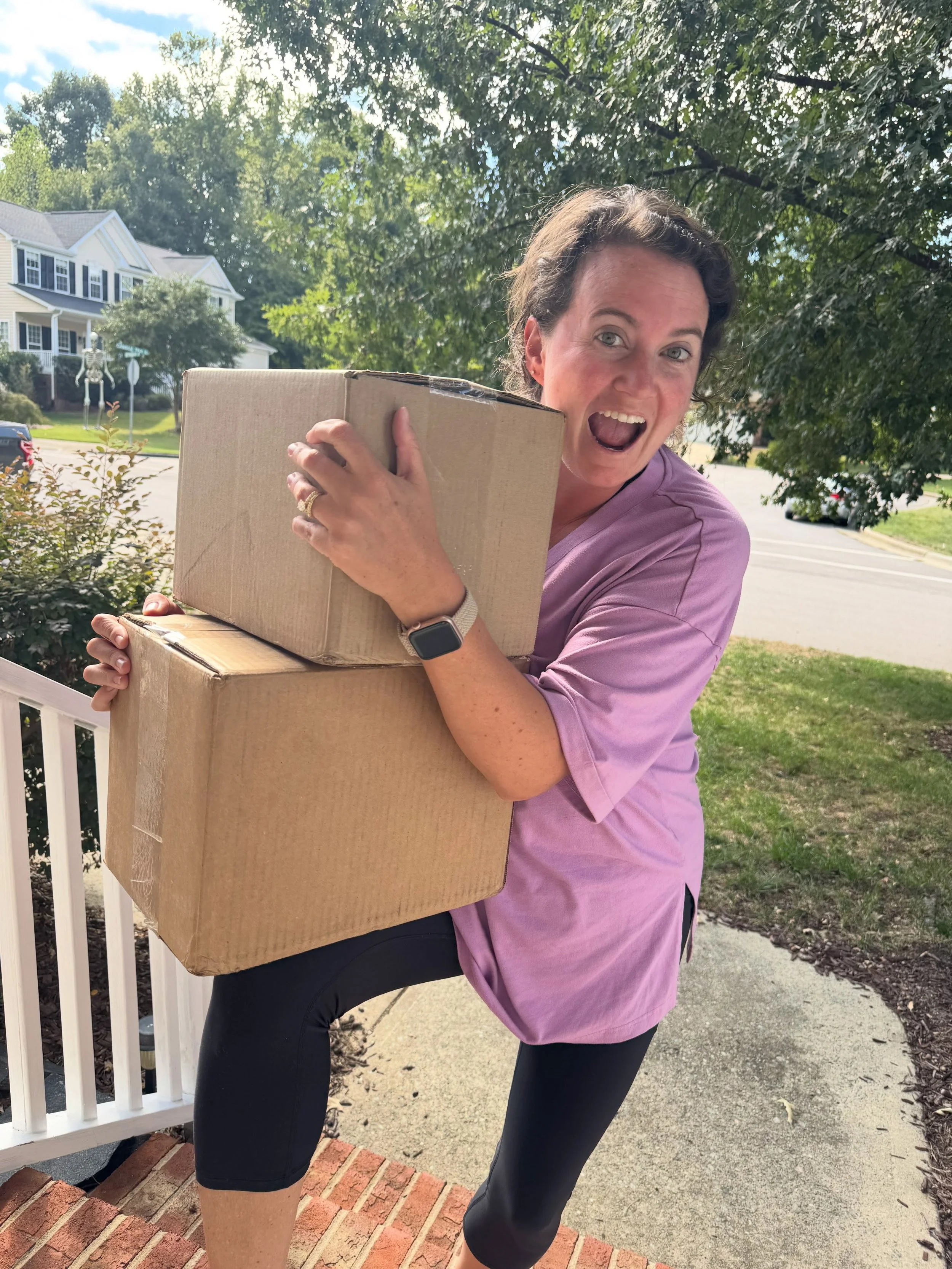 Something new for Grand Moments showed up at our door.

My son was there to capture the excitment!

More coming real soon. 💙