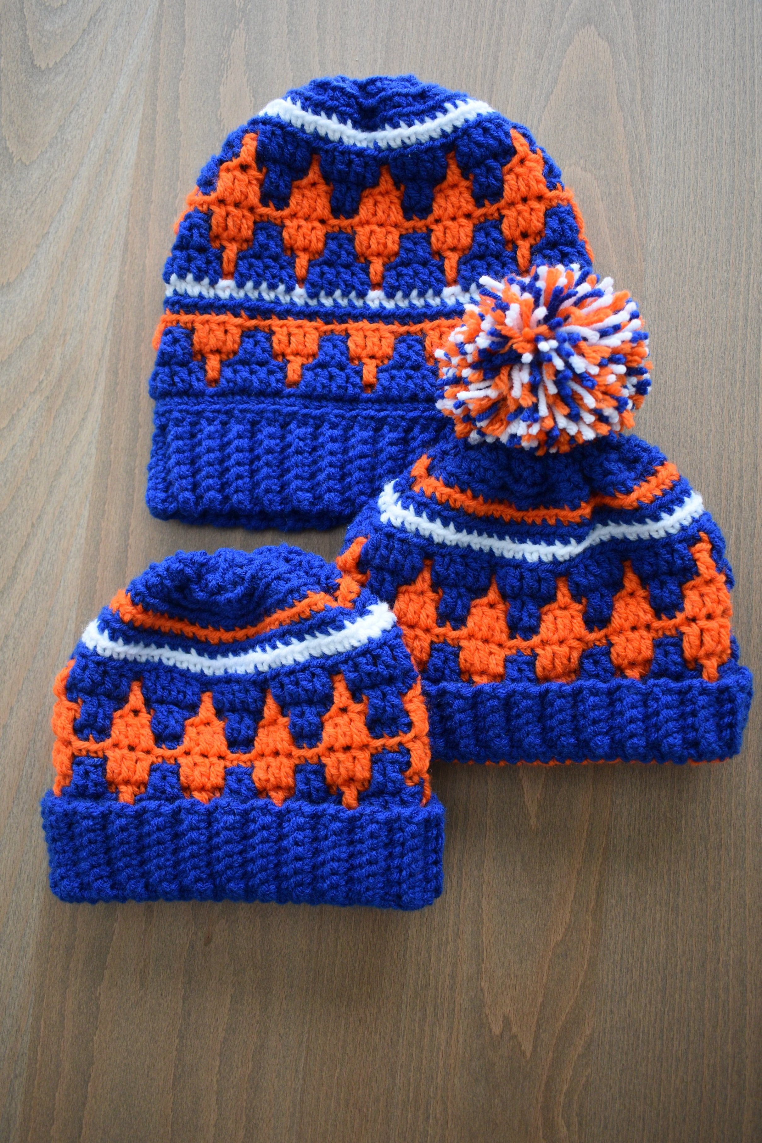 Oilers Mosaic Hats