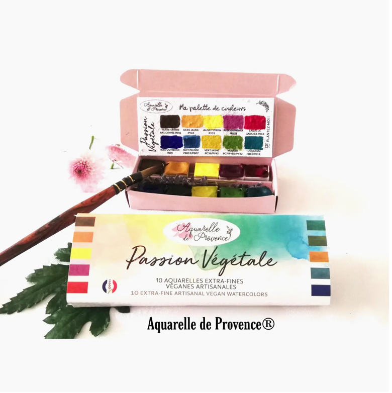 Aquarelle de Provence Vegetable Passion Palette of 10