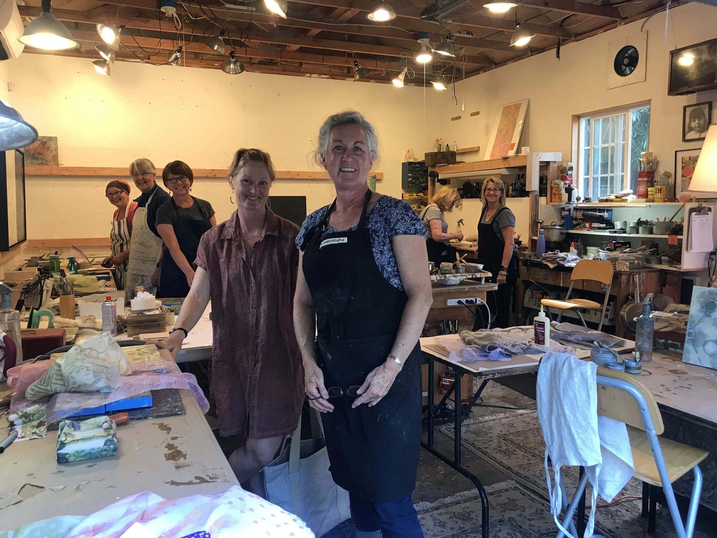 Hosted Retreat with visiting artist Sue Stover