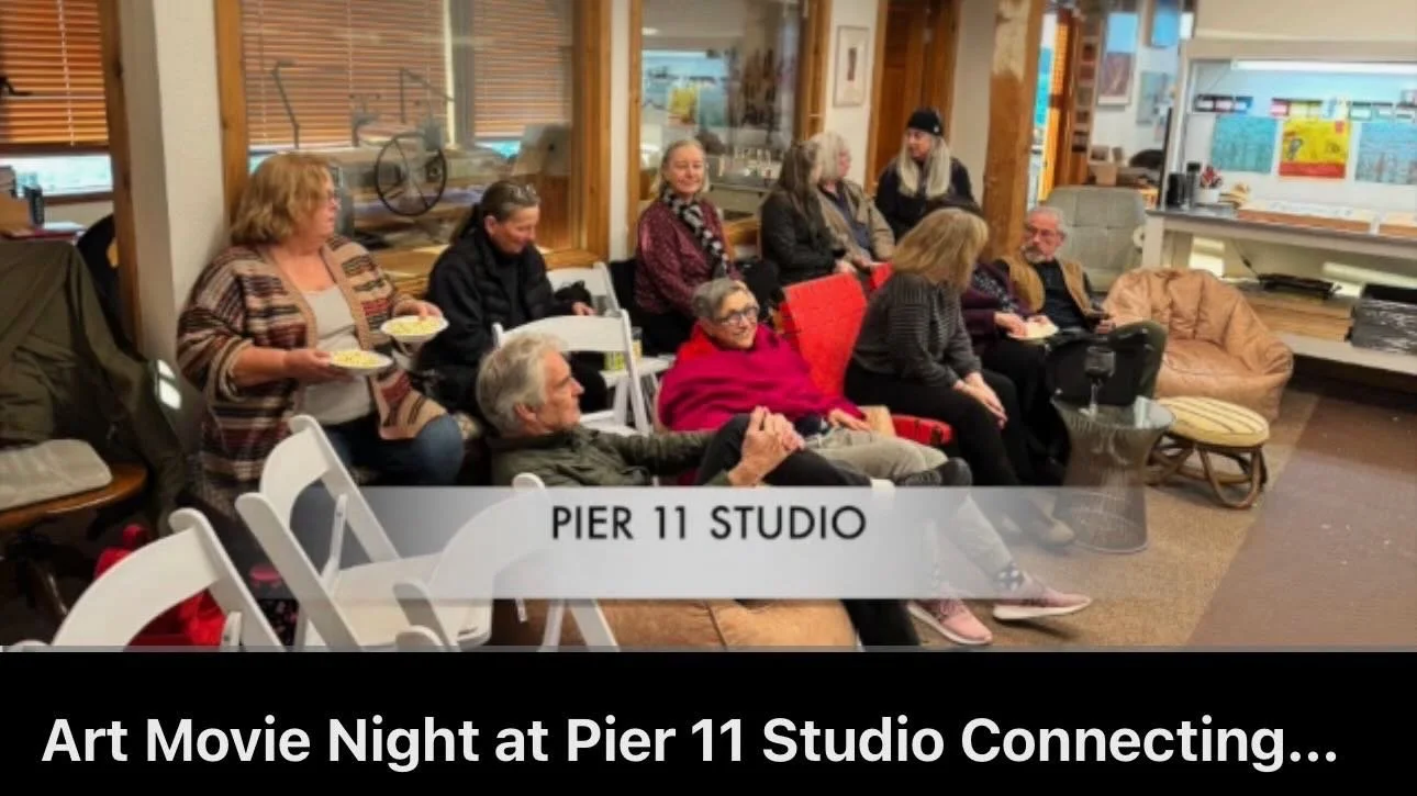 .
👀New blog post today with a video of our post movie discussion by @jamesgaineycreations, host of the Meet the Artists➕an article in @daily_astorian on his creative community efforts AND, we announce our next choice for our monthly Art Movie Night 