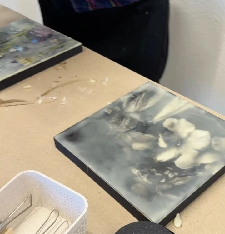 .
TWO SPACES LEFT! Join renowned Photographer and Artist Jody Miller @jody9 to explore and learn the depth and luminosity that Photo Encaustic techniques have to offer. This weekend April 18 &amp; 19. Sign up at the link in our bio or through this li