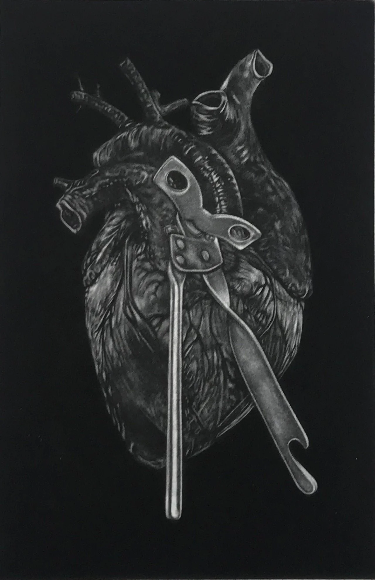 Heather Halpern - Intaglio/Mezzotint