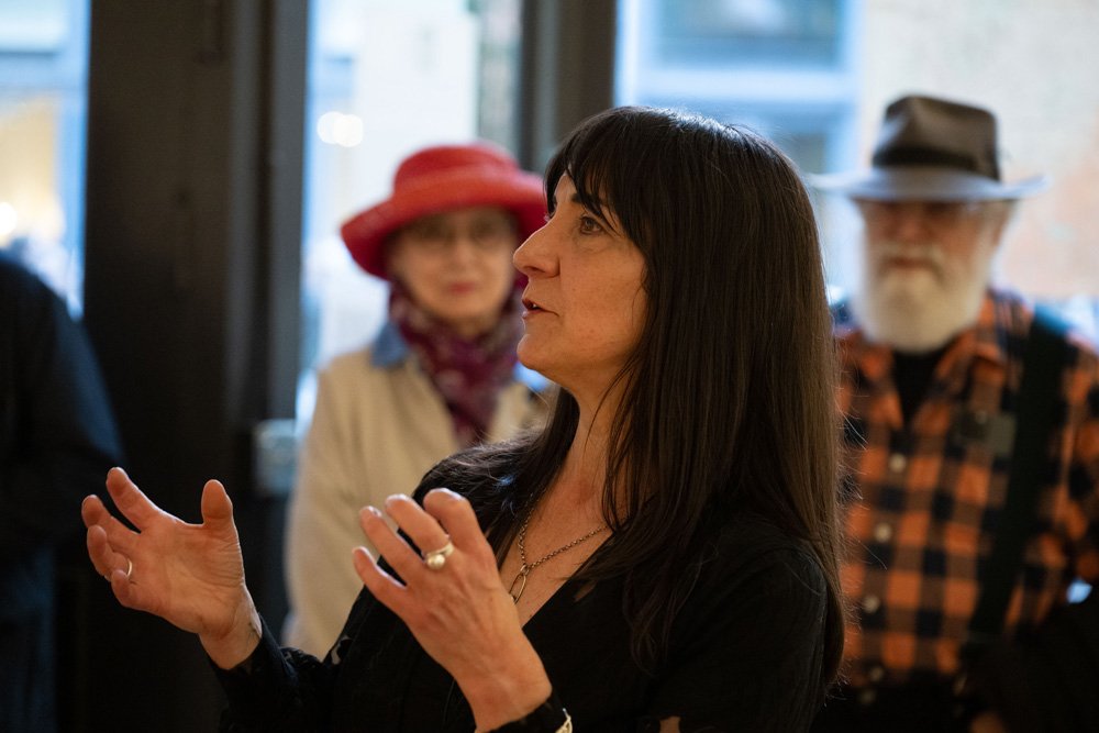 <span class="sqsrte-text-color--accent">Elise Wagner: Opening Reception, Finding Buoyancy, Imogen Gallery</span>