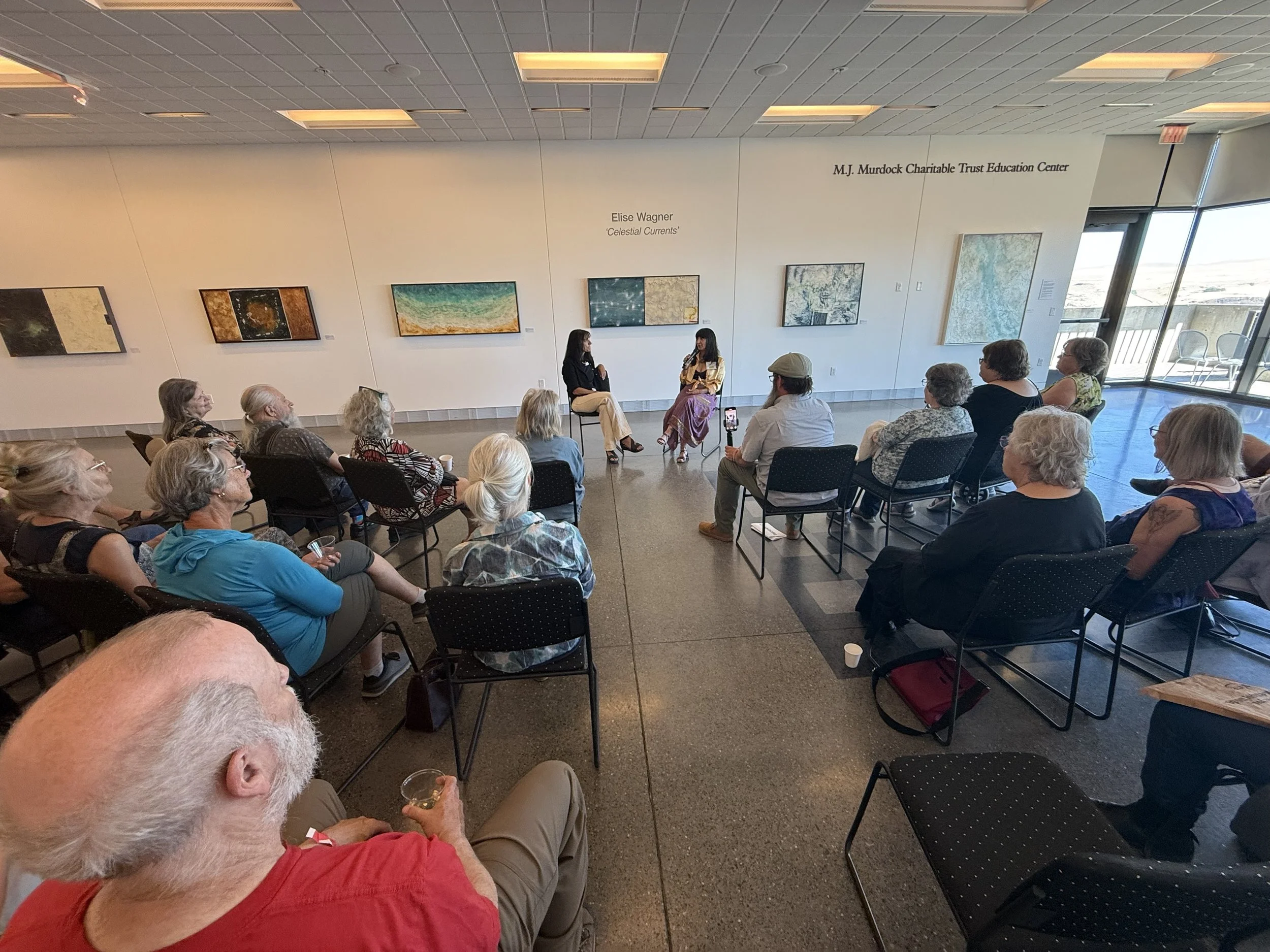 Elise Wagner: Artist Talk, Finding Buoyancy, Imogen Gallery