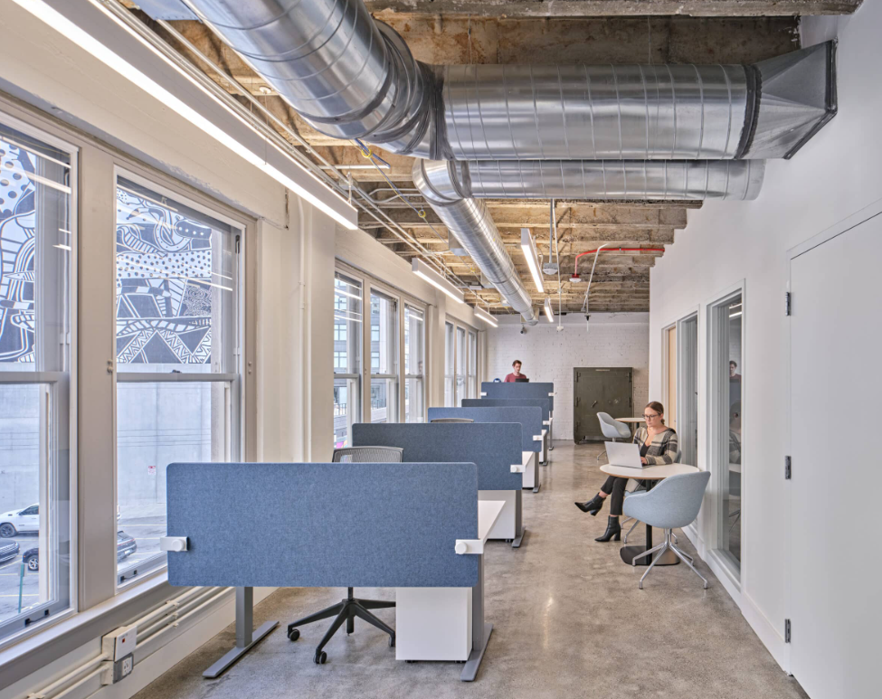 Installation Photo of Completed Third Floor.