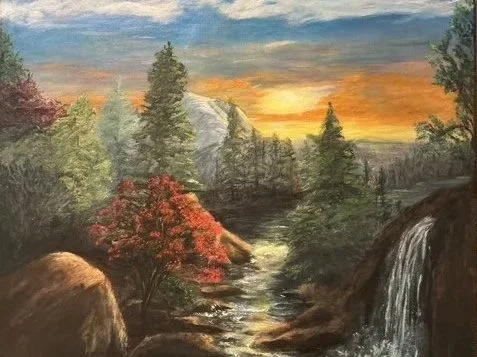 Pieces of Seattle, 24x36 in Acrylic on Canvas, by litasmitharttn.com, Commission Work