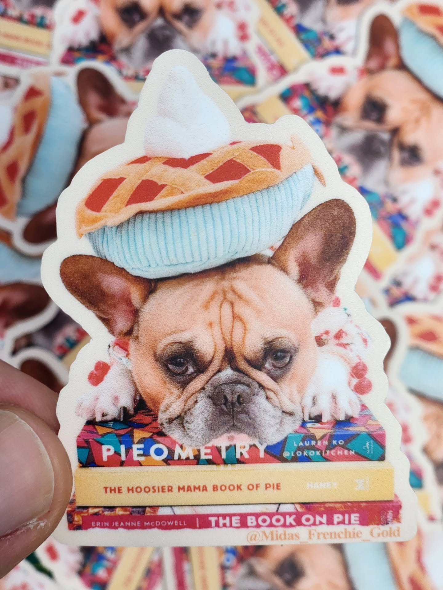 Custom Die-Cut Stickers for @midas_frenchie_gold

Size 3"

#dogsofinstagram #customvinylstickers #yumaarizona #stickysolutionsvinyl #petstickers