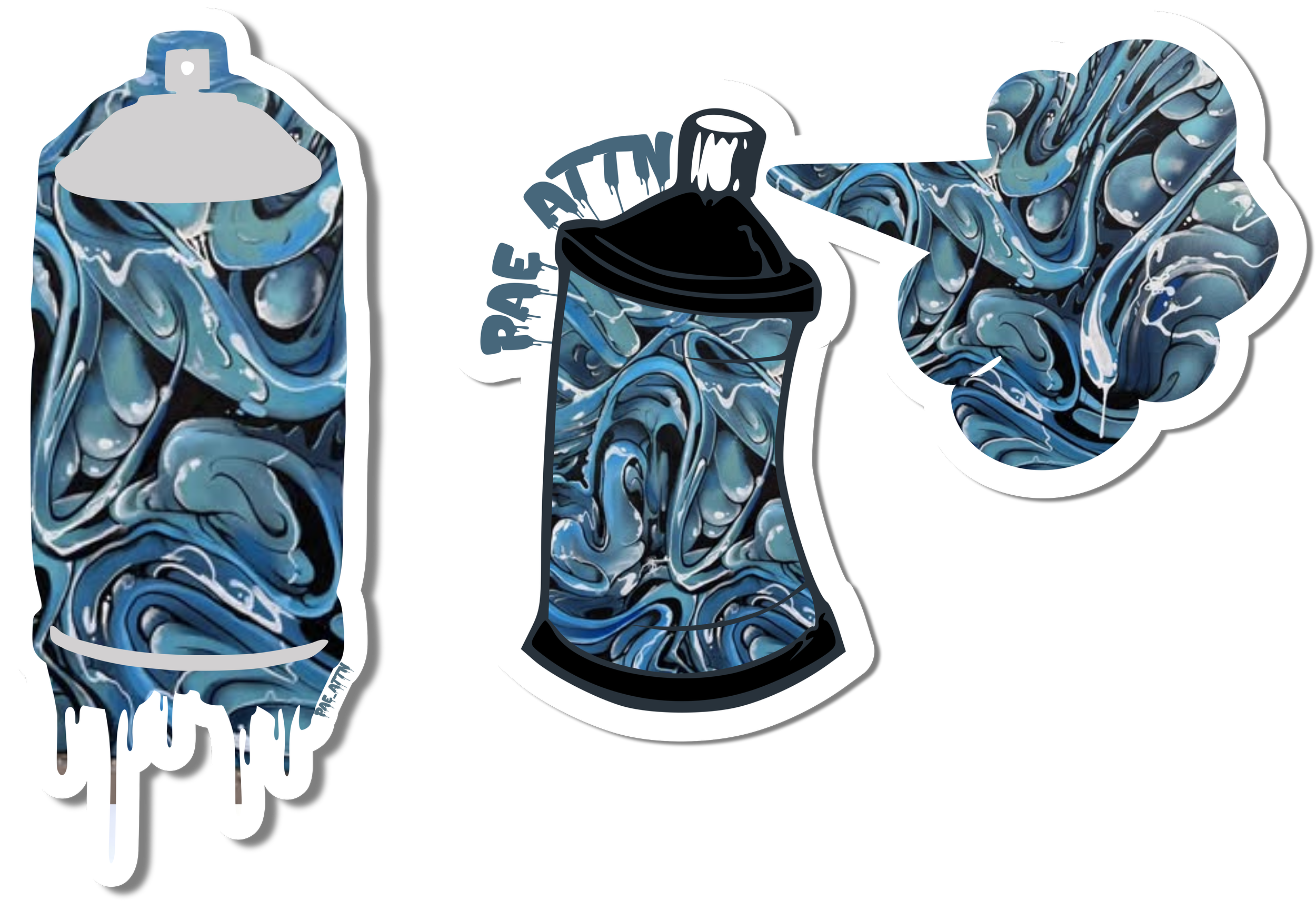 Liquid Funk Stickers