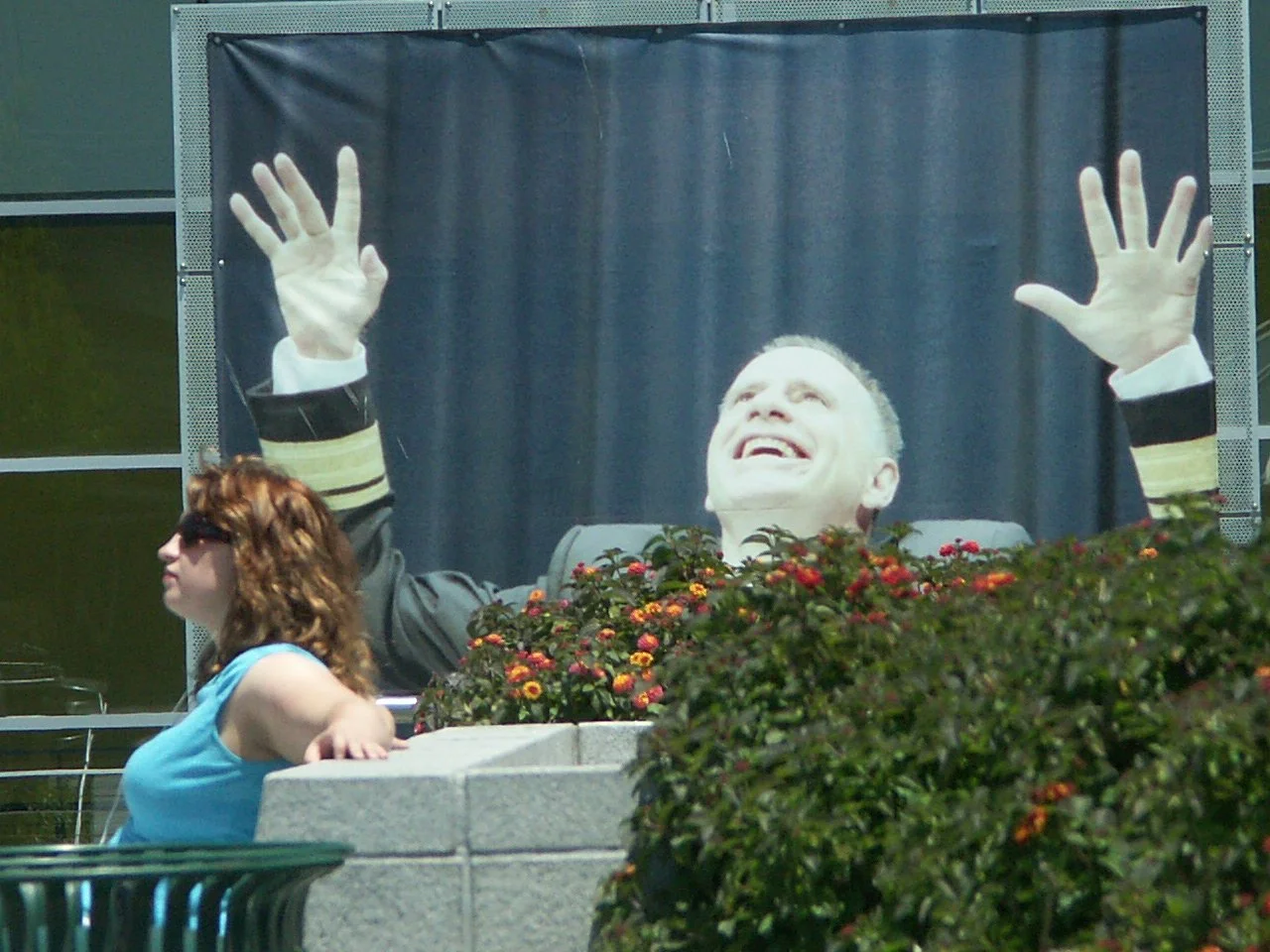 Busty Woman and Man Poster.JPG