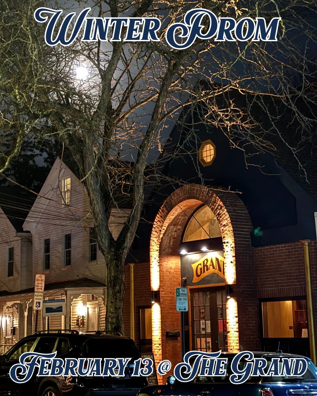 Don&rsquo;t miss our first annual Winter Prom TONIGHT! 

We&rsquo;re kicking off Valentines Day weekend strong - Dinner &amp; A Movie @ 5 PM showing The Princess Bride (don&rsquo;t worry, you will not be shushed for reciting lines) - then WINTER PROM