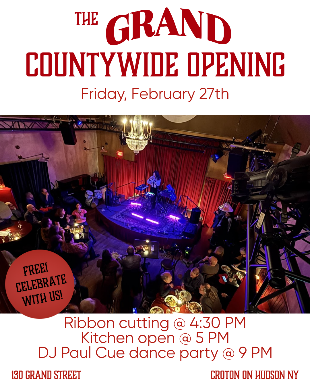 Countywide Opening! 