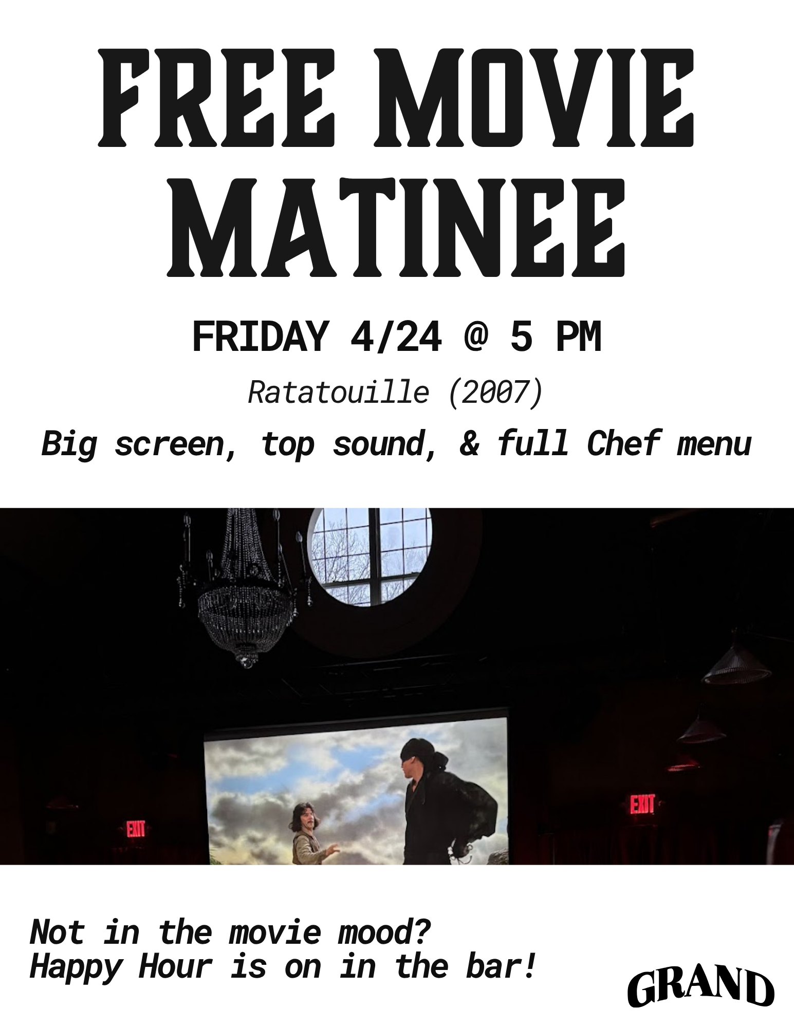 Movie Matinee: Ratatouille