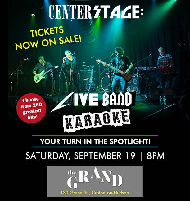 CenterStage: LIVE BAND KARAOKE