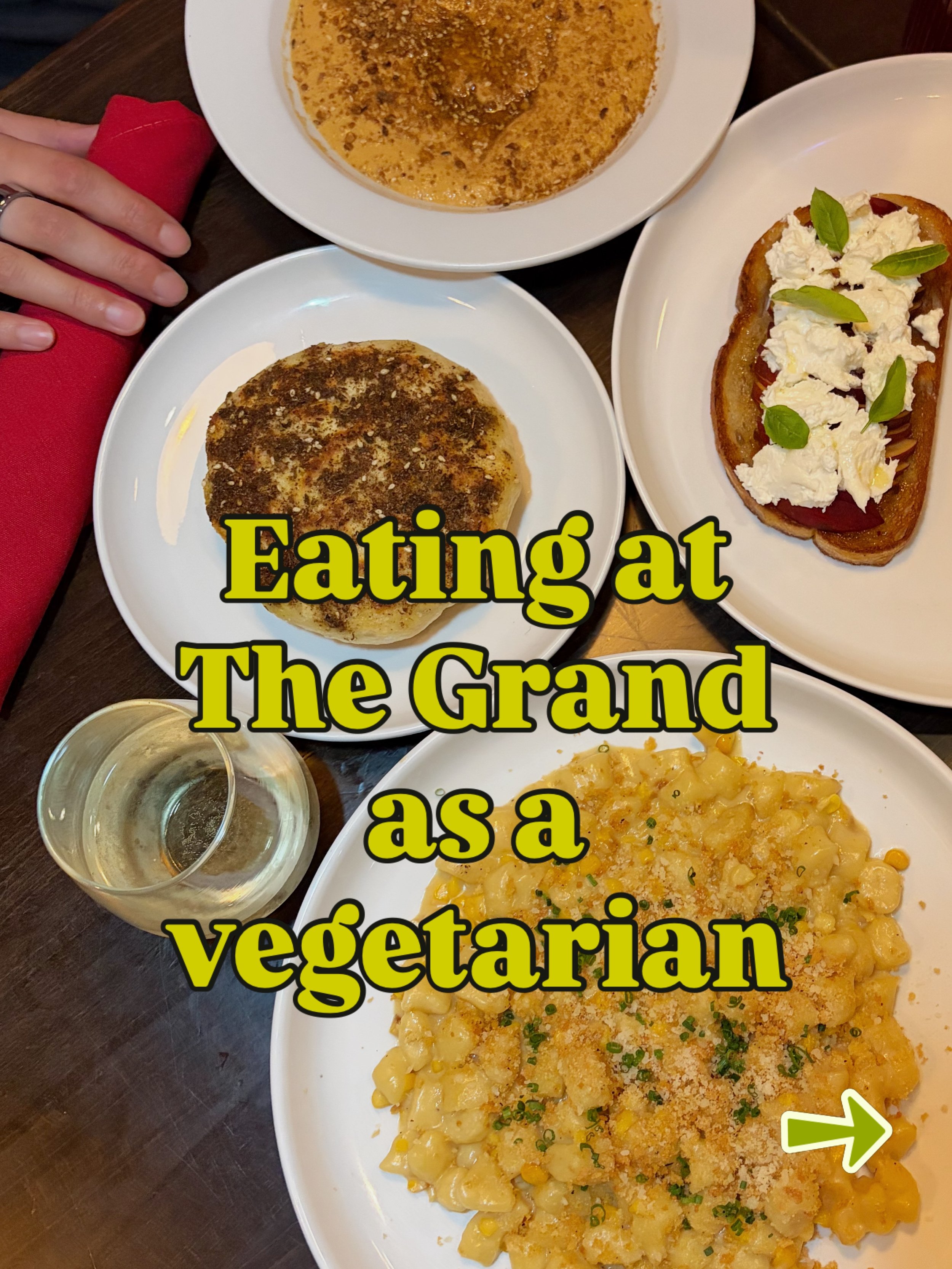Vegetarian or veggie-curious? There&rsquo;s always something delicious and creative to try at The Grand!