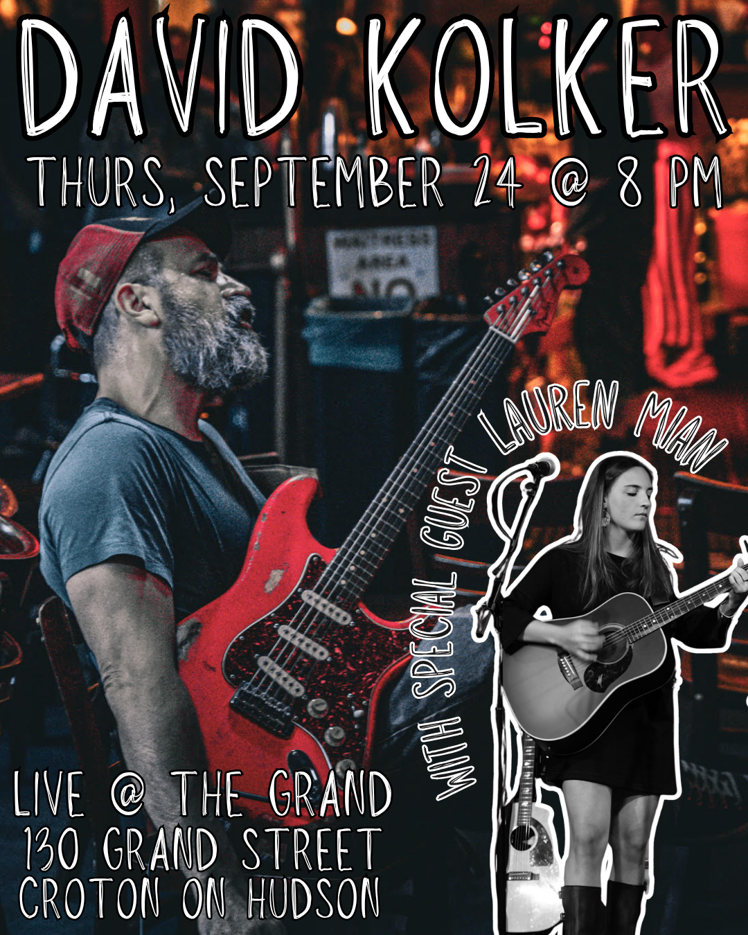 David Kolker with Lauren Mian