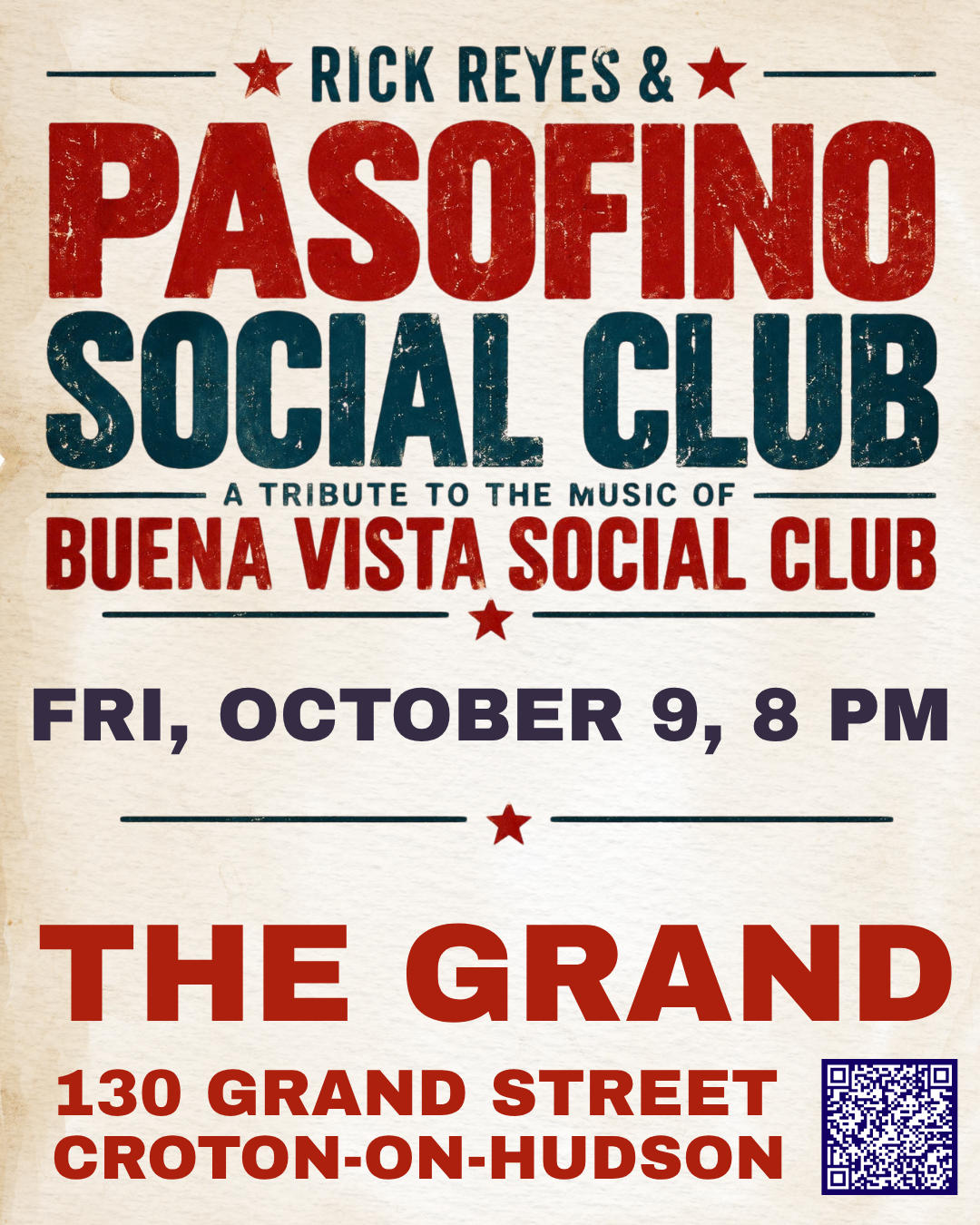 Tribute to Buena Vista Social Club with Pasofino Social Club