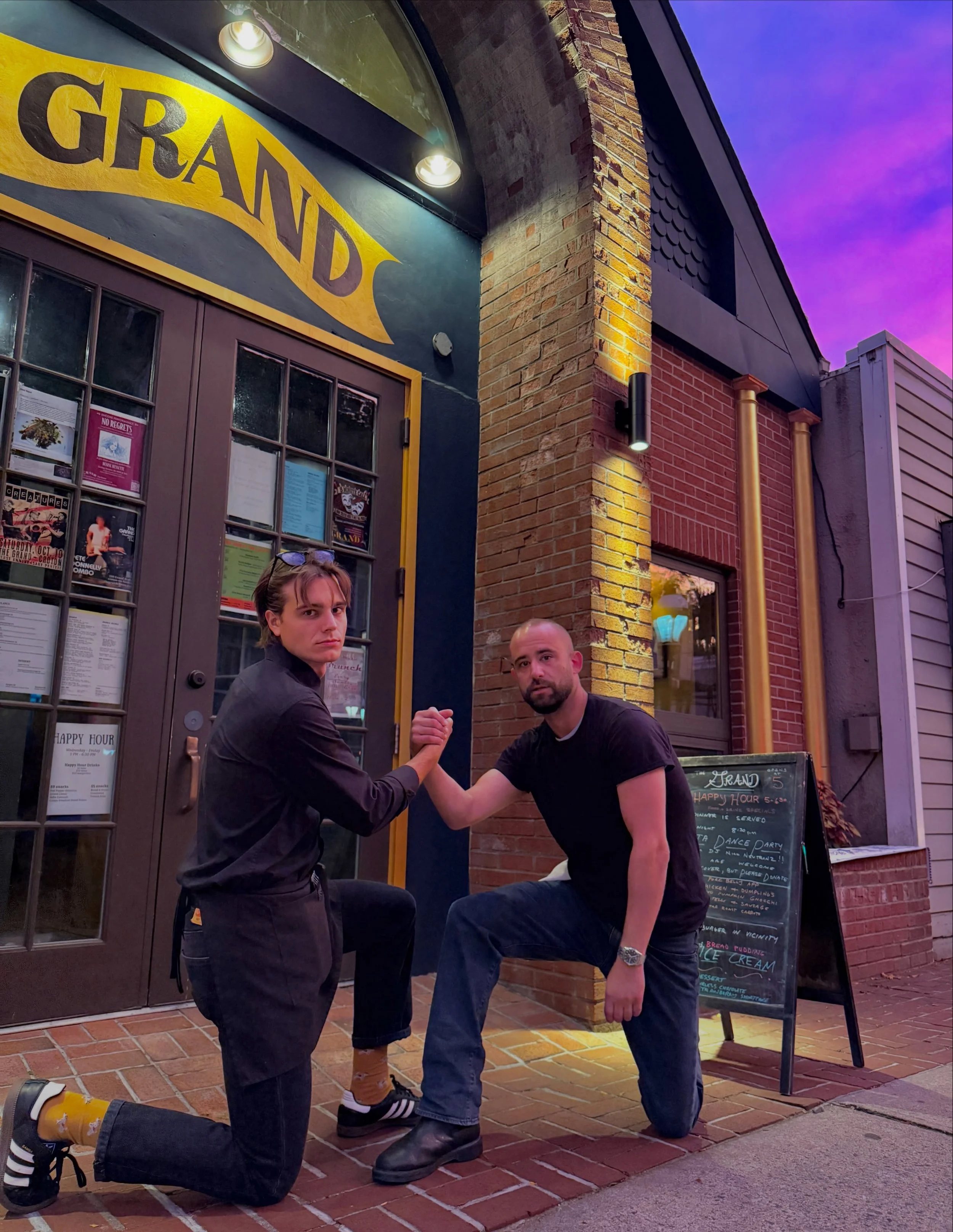 Your faves are ready for Blaze Season 💪

The Grand is open for dinner Wednesday - Friday, and brunch on Sunday! Live music Wednesday - Saturday nights. 

If you&rsquo;re coming to Croton for The Blaze, stop in to see the best service crew in the gam