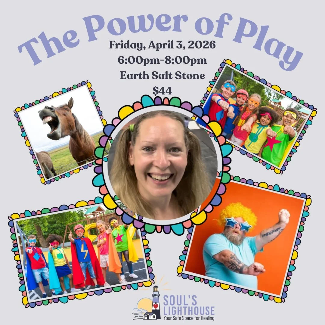 Join me NEXT Friday, April 3 from 6-8pm @earth.salt.stone for the Power of Play workshop! 🥰🥰
❤️ In a world and time that stress, pain, and grief is everywhere at an unprecedented level, I&rsquo;d invite you to give yourself permission to break from
