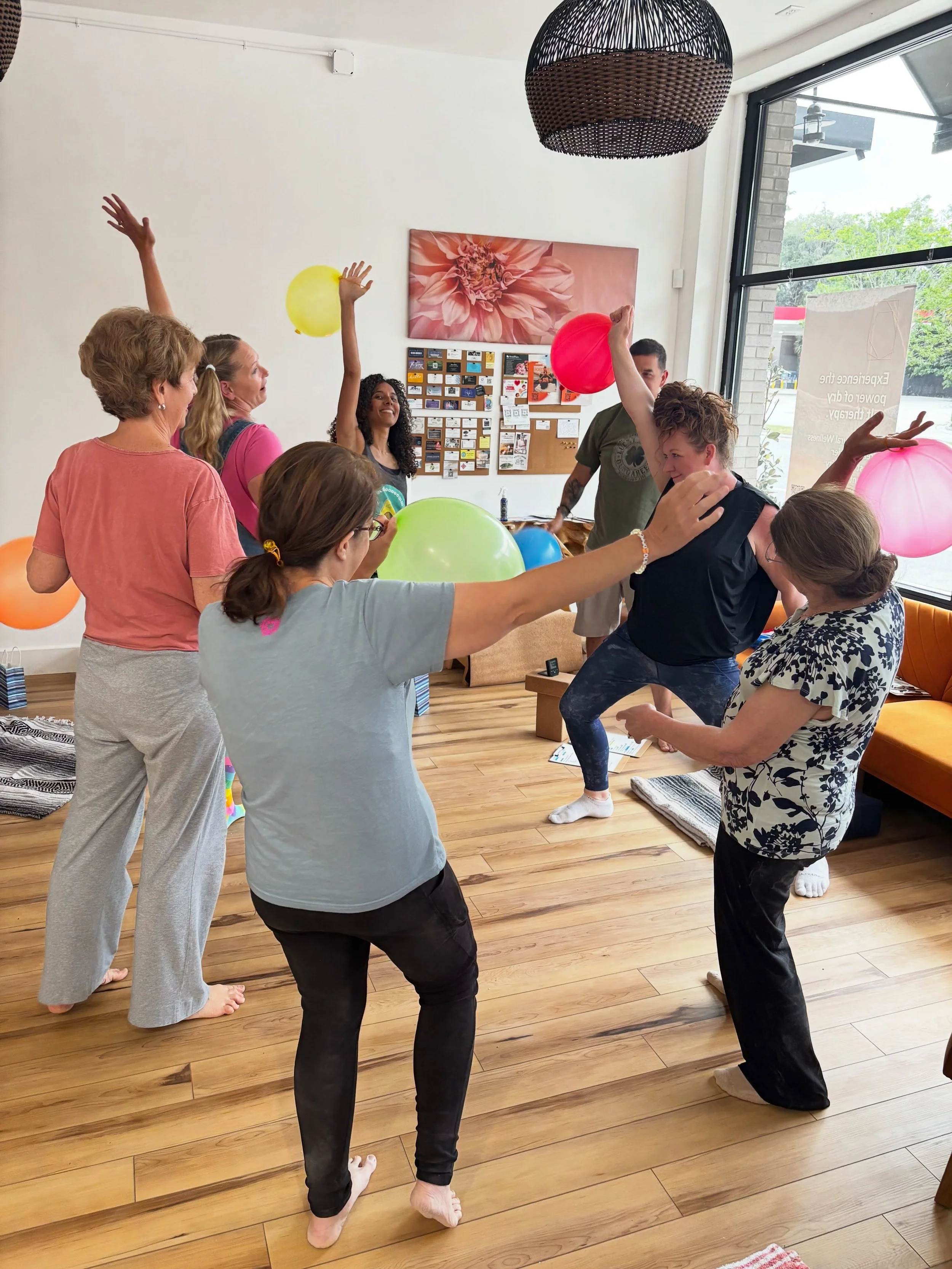 It would be wonderful to welcome you to the June Power of Play Workshop this Friday, June 5 from 6-8pm at @earth.salt.stone where we create balance by practicing play!! We use several techniques such as laughter yoga and music, along with many props 