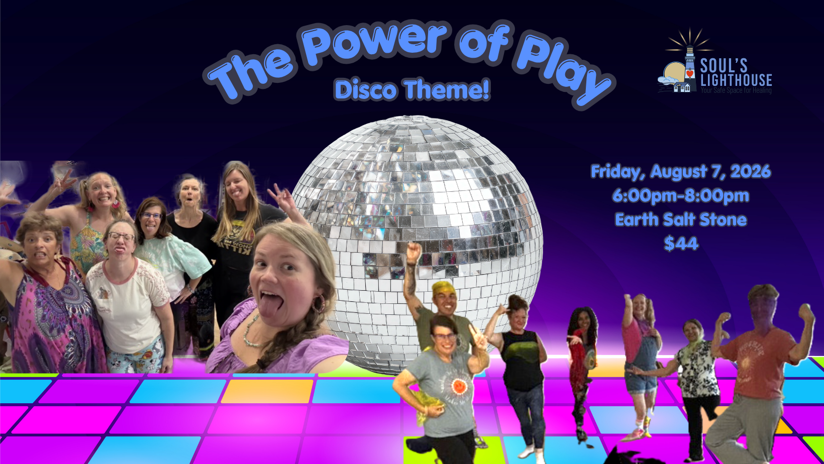 Power of play WORKSHOP - AUGUST - DISCO