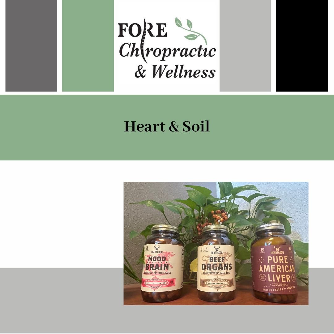 We’re excited to introduce our newest supplement line: Heart & Soil – carefully selected to support your overall health, vitality and energy.
Whether you're managing inflammation, energy & mood, or just boosting your daily vitali