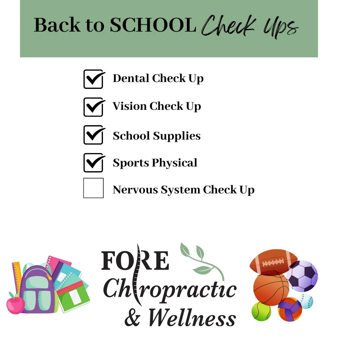 As the first week back to school wraps up, you’ve likely already taken your child to get their:
👀 Eyes checked
🦷 Teeth checked
👂 Ears checked
Have you had their nervous system checked?
Doctor’s Jenna, Larissa & Amy focus on gentl