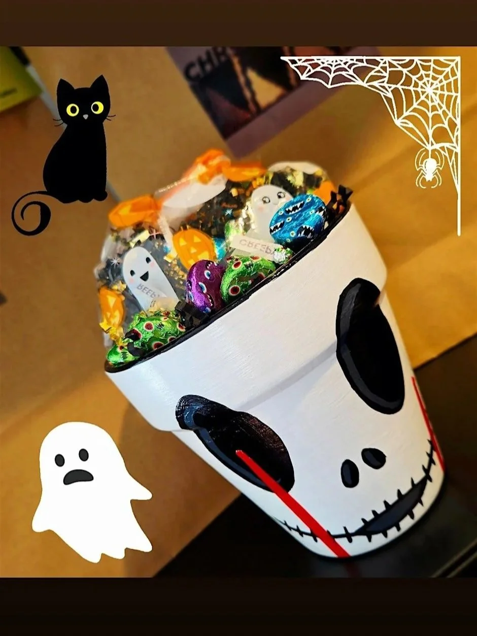 Spook and Paint Halloween Flower Pot Painting Workshop at 9s Studios!