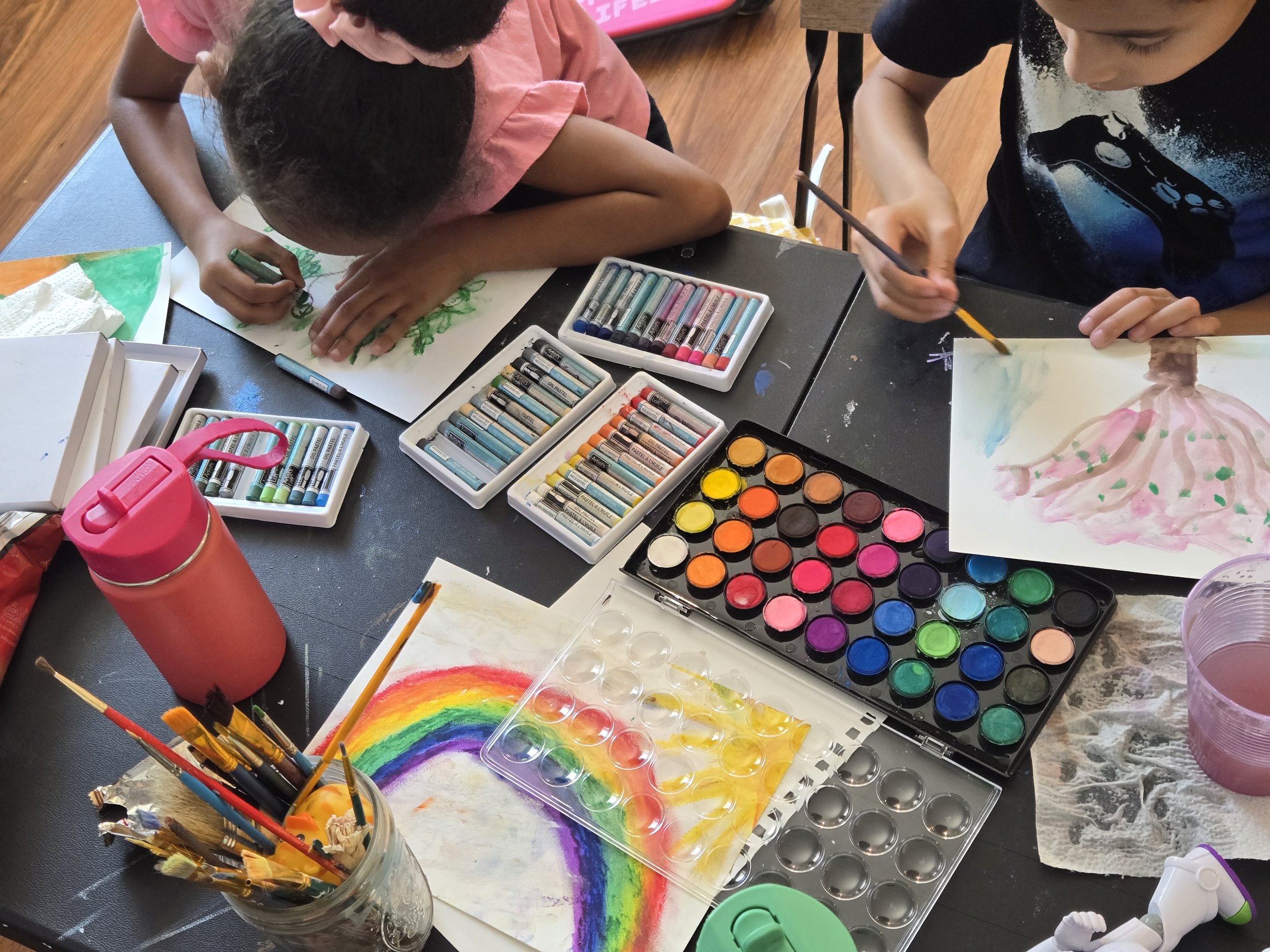 Kids Freestyle Oil Pastels | Ages 5+