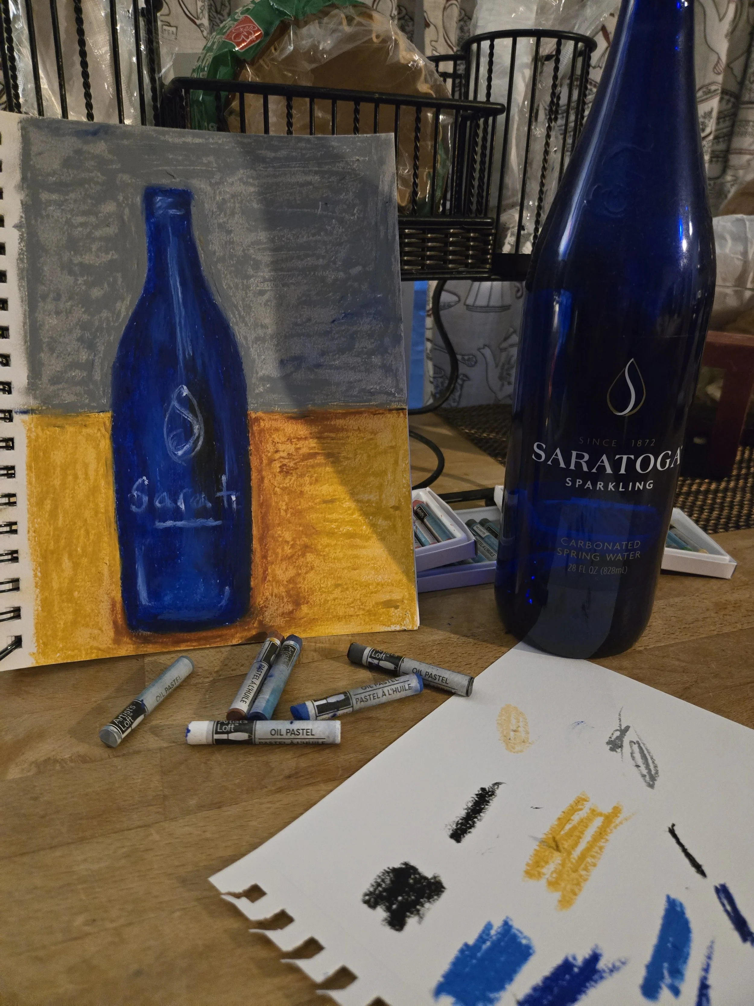Adults Freestyle Oil Pastels / Still life | Ages: 16+