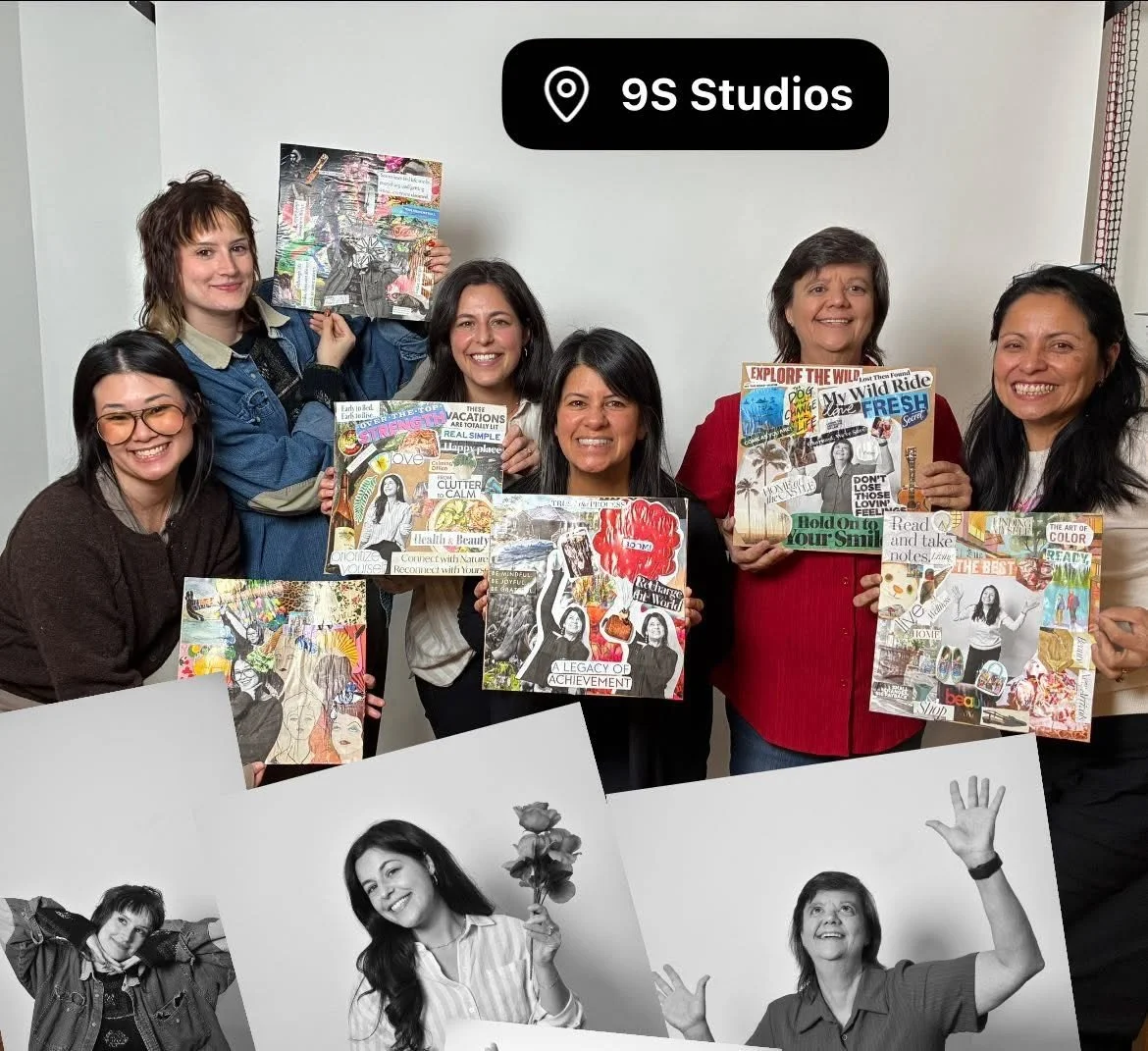 Vision Board Studio Portrait Session