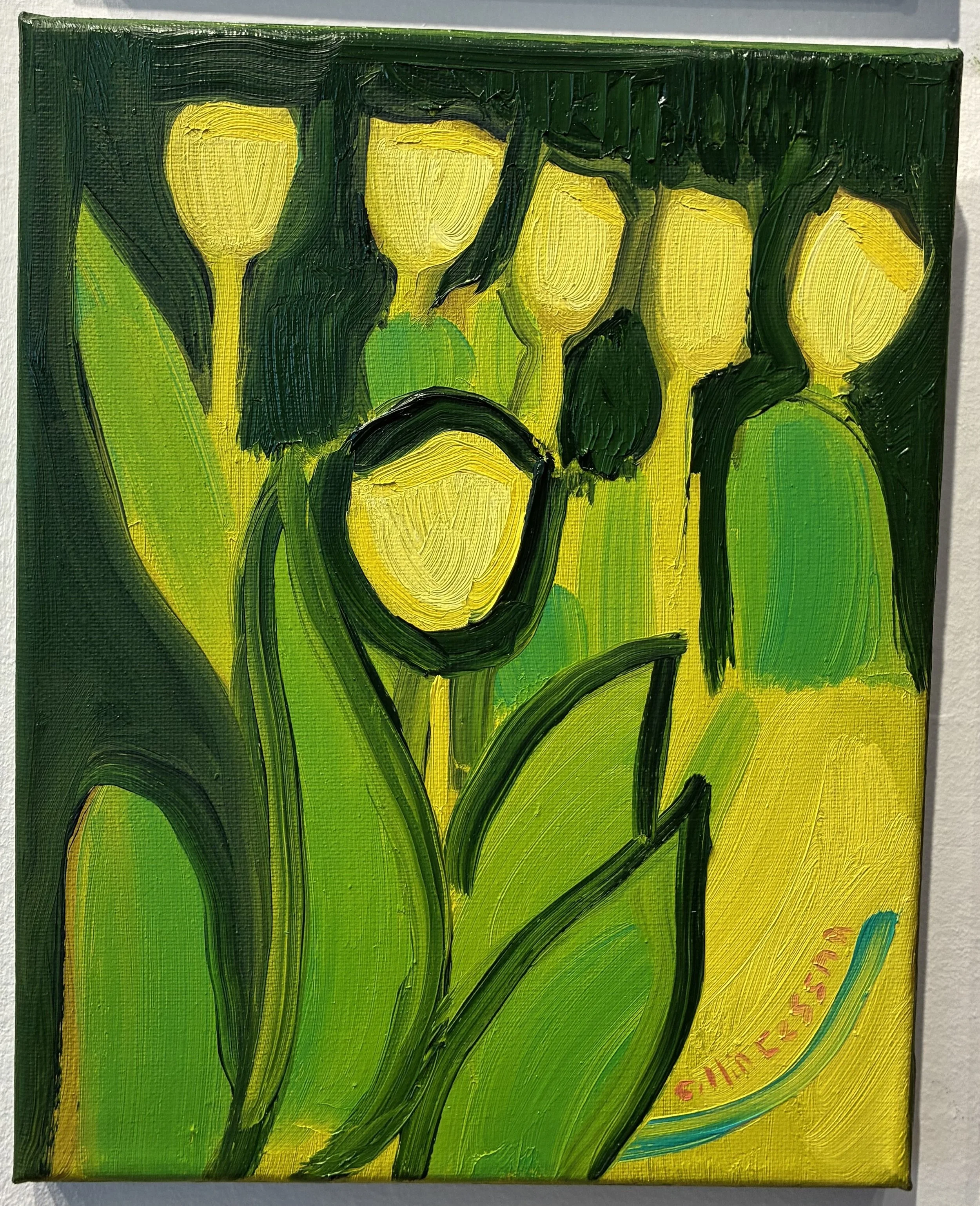31 ”Blooming Yellow Tulips” by Collin Cessna