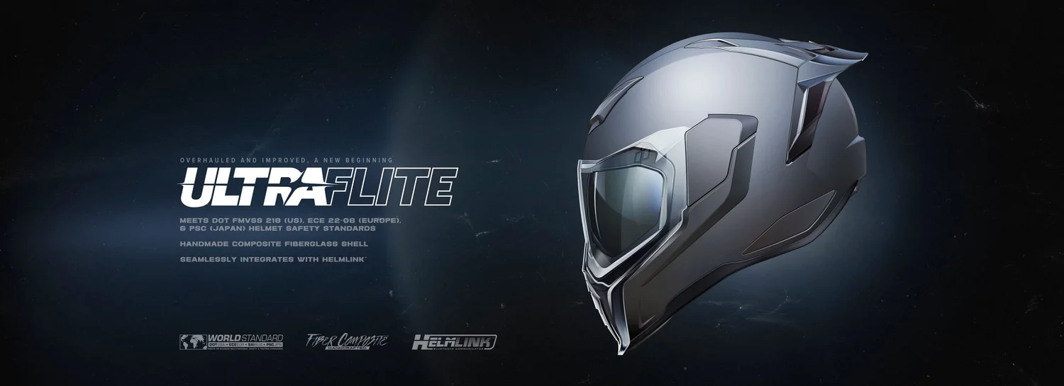 Ultraflite Helmet | Explore Our Gear — Ride Icon