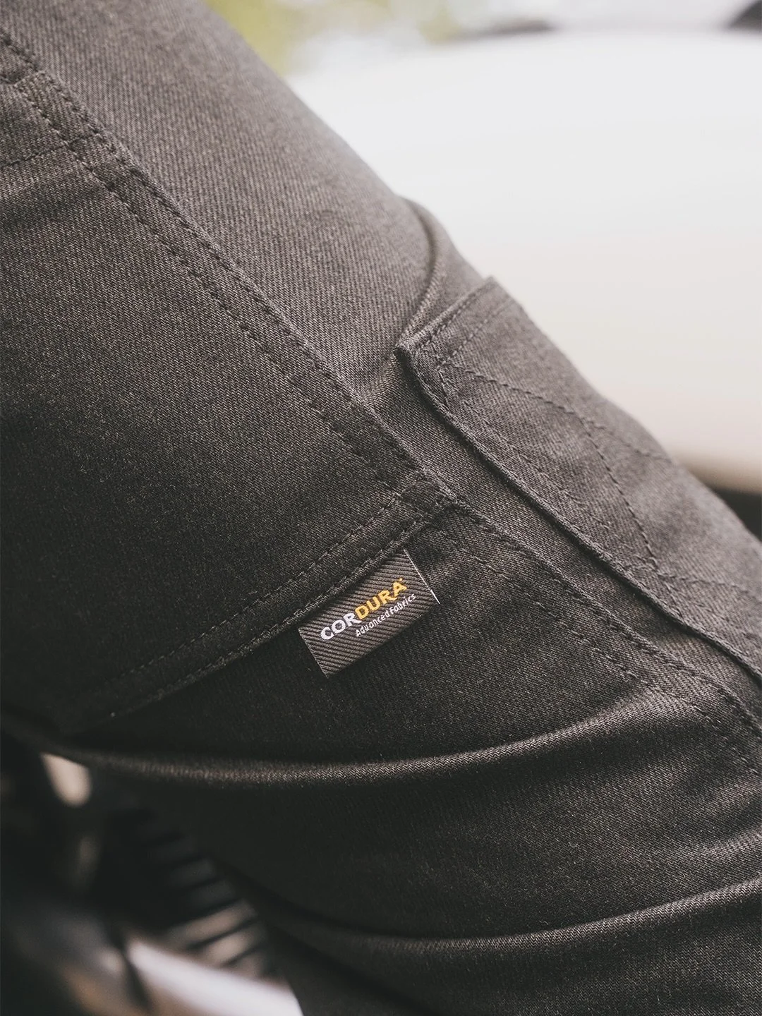 Cordura denim chassis, double-layer knee panels, and D3O ghost impact protectors. The Conductor Jean comes packed with features while looking just as good off the bike as it does riding. 

Available now at authorized ICON dealers.