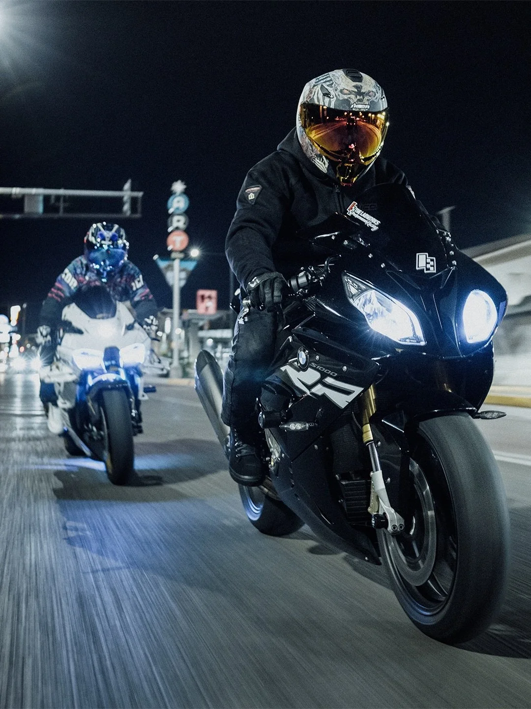 Own the night with the 2026 Racetrack City Collection. 

Purebred for the street has been our mantra since day one. Featuring the world&rsquo;s first performance sport modular helmet, all new graphics, and much more.

Available now at authorized ICON
