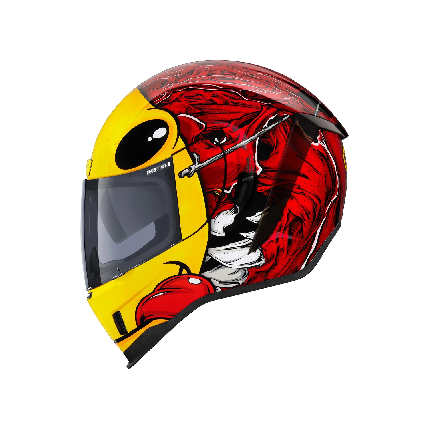icon airframe pro brozak helmet - Carbon 4Tress - Yellow molded polycarbonate shell for strength and durability while a reduced profile helps reduce overall weight Tested by extreme athletes and