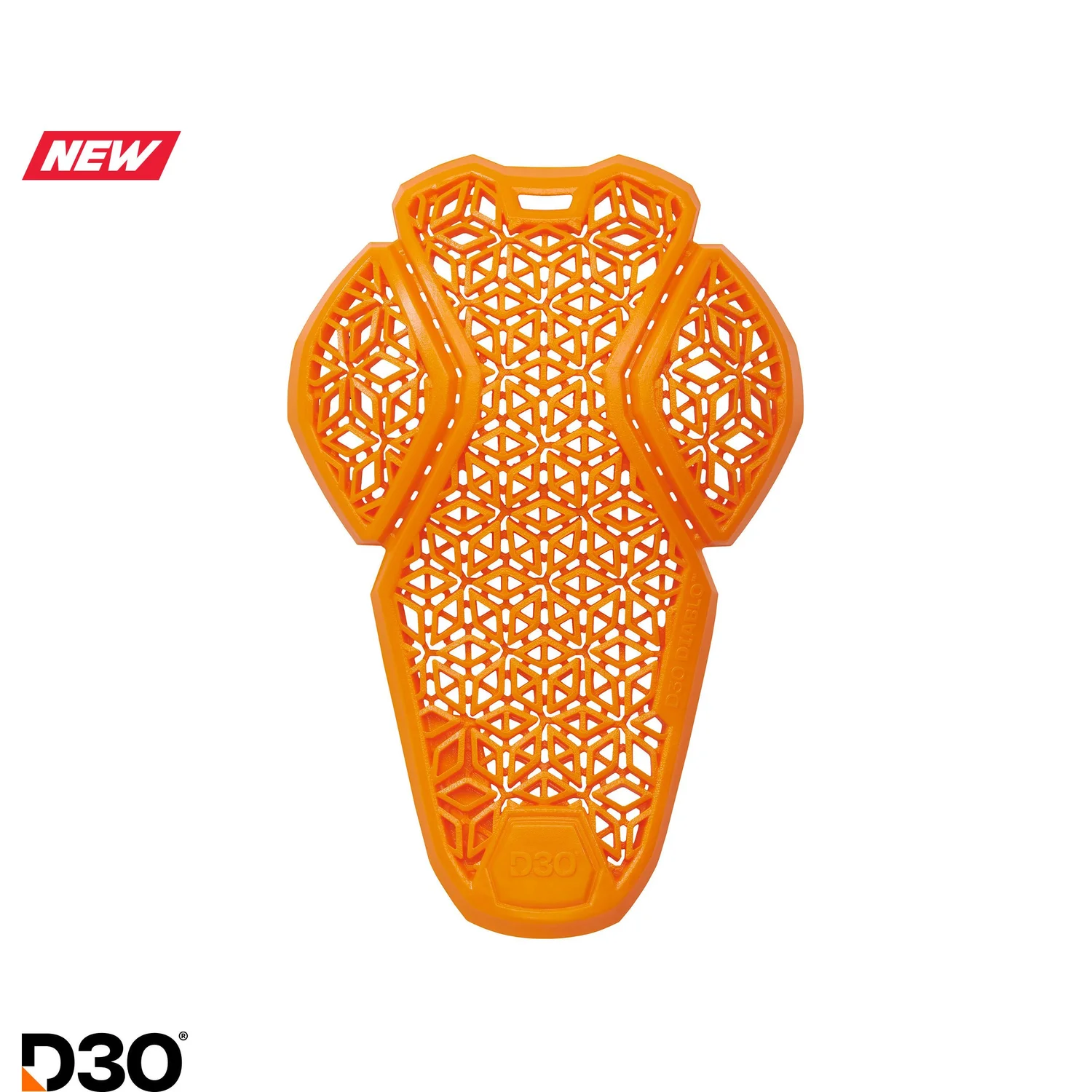 Protège-genoux ICON D3O LP2 - Niveau CE 2 - Motocyclisme - Taille Unique - Orange