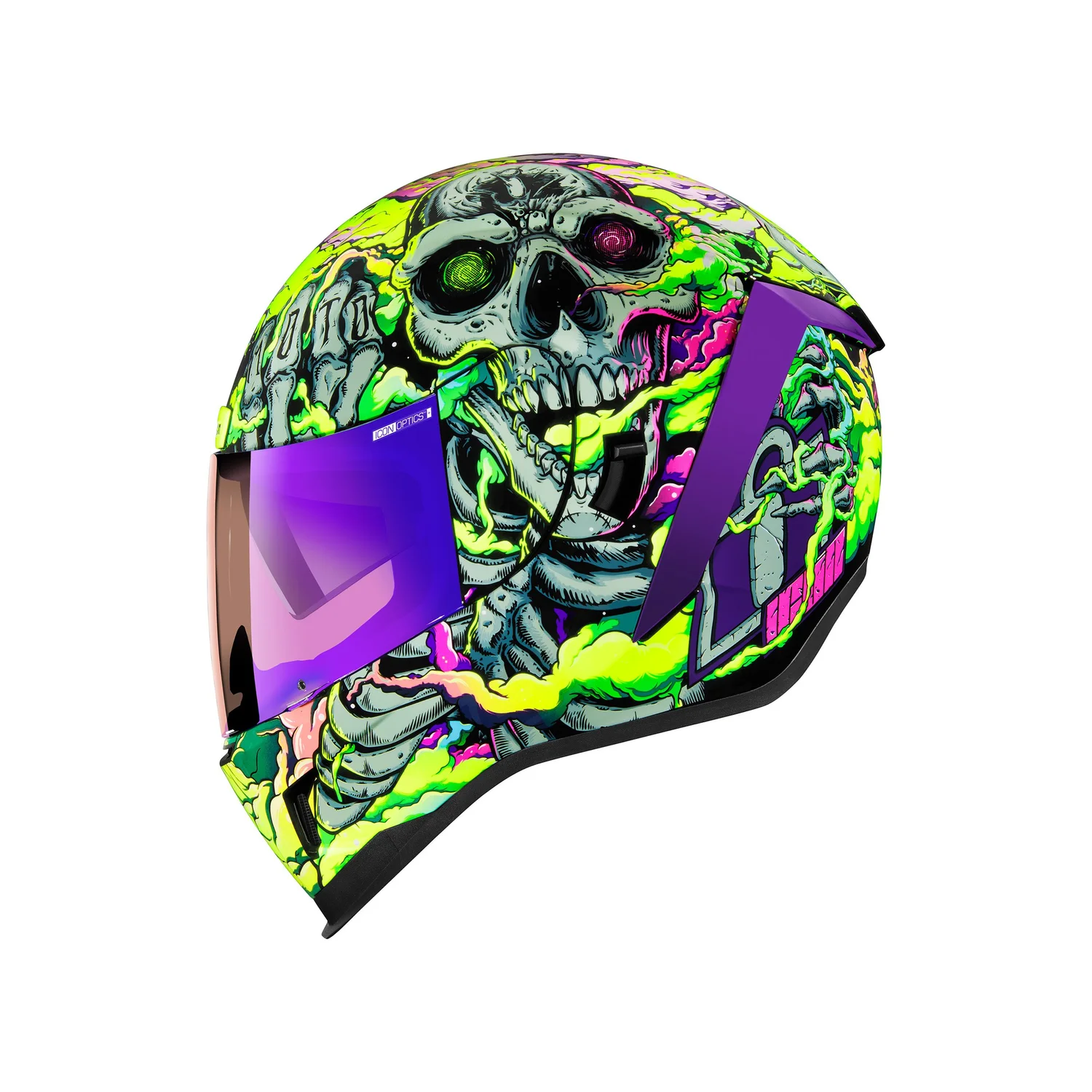 black icon helmet Icon Airflite Helmet Peace Keeper Black