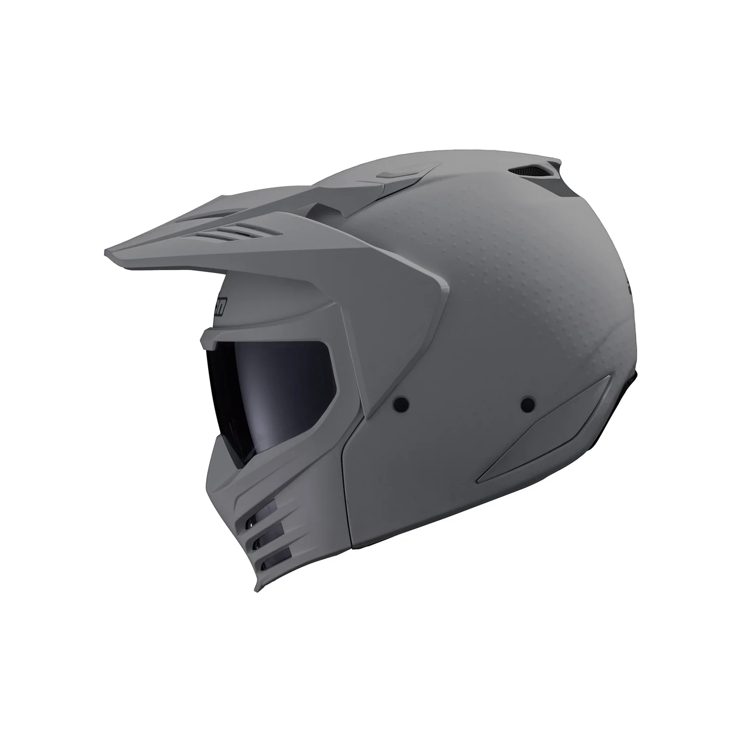 black and gray motorcycle helmet Assault full face LS2 with/sunshield Elsinore Monotype Helmet Ride