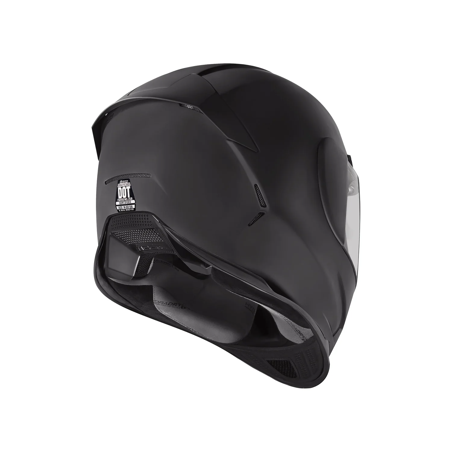 icon airframe black helmet Airframe Pro Solid Helmet — Ride Icon