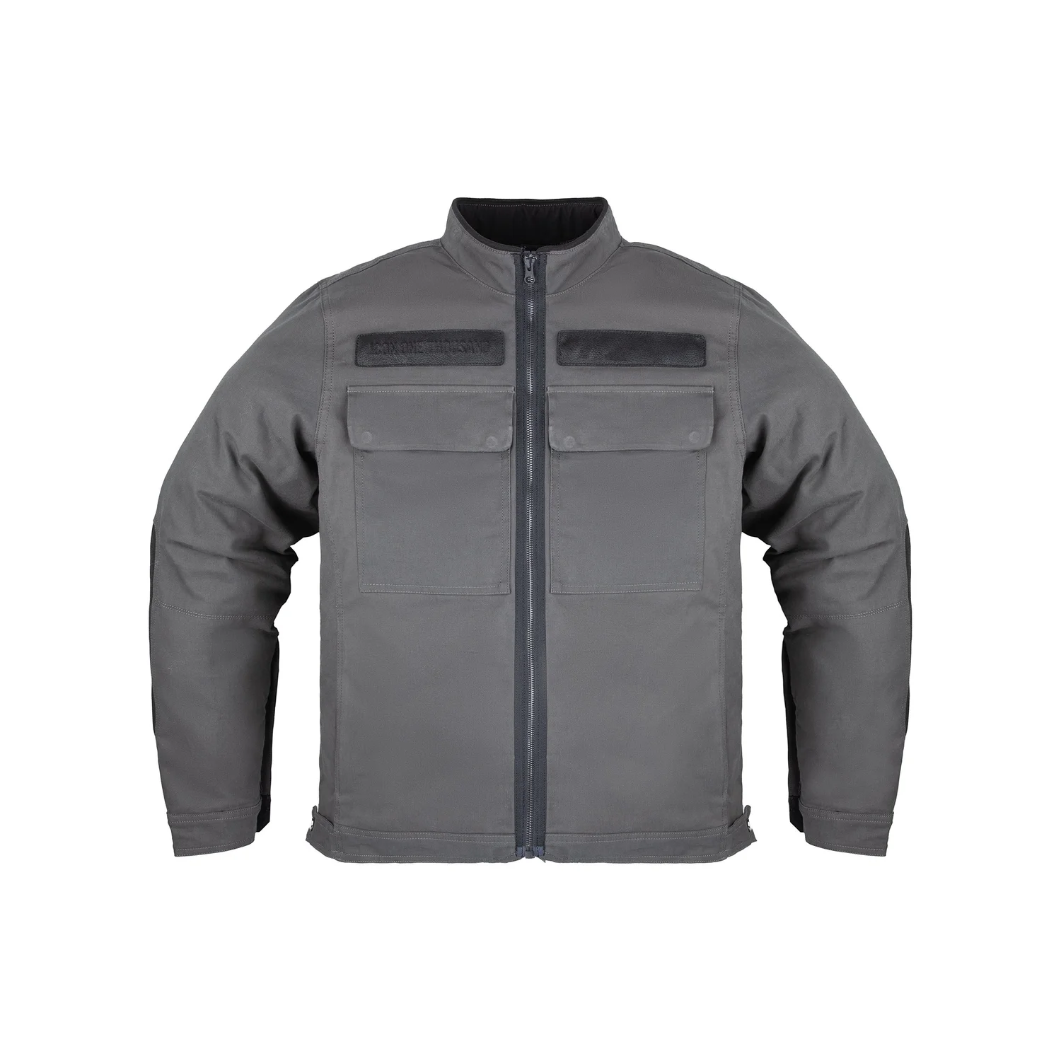 riders jacket gray canvas jacket
